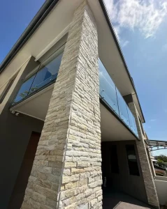 Exterior of Building with Glass Balustrading