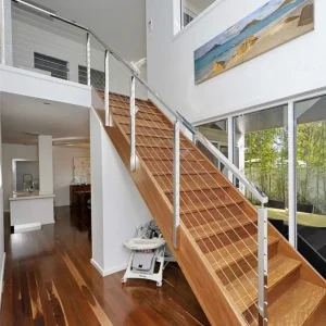 Stainless Steel Wire Balustrade Staircase